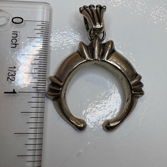 Sterling Silver Vintage Naja Pendant - Picture 3 of 8